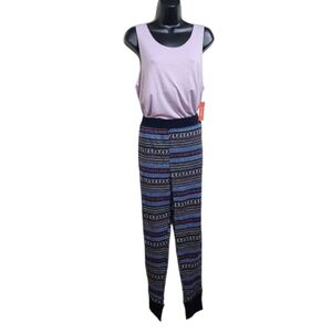NEW Joe Fresh Pajama Cami Tank Sweats Set 2X